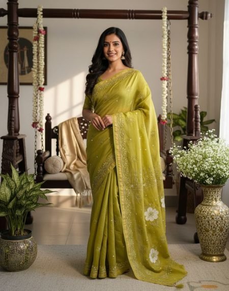 CHANDERI SILK SAREE