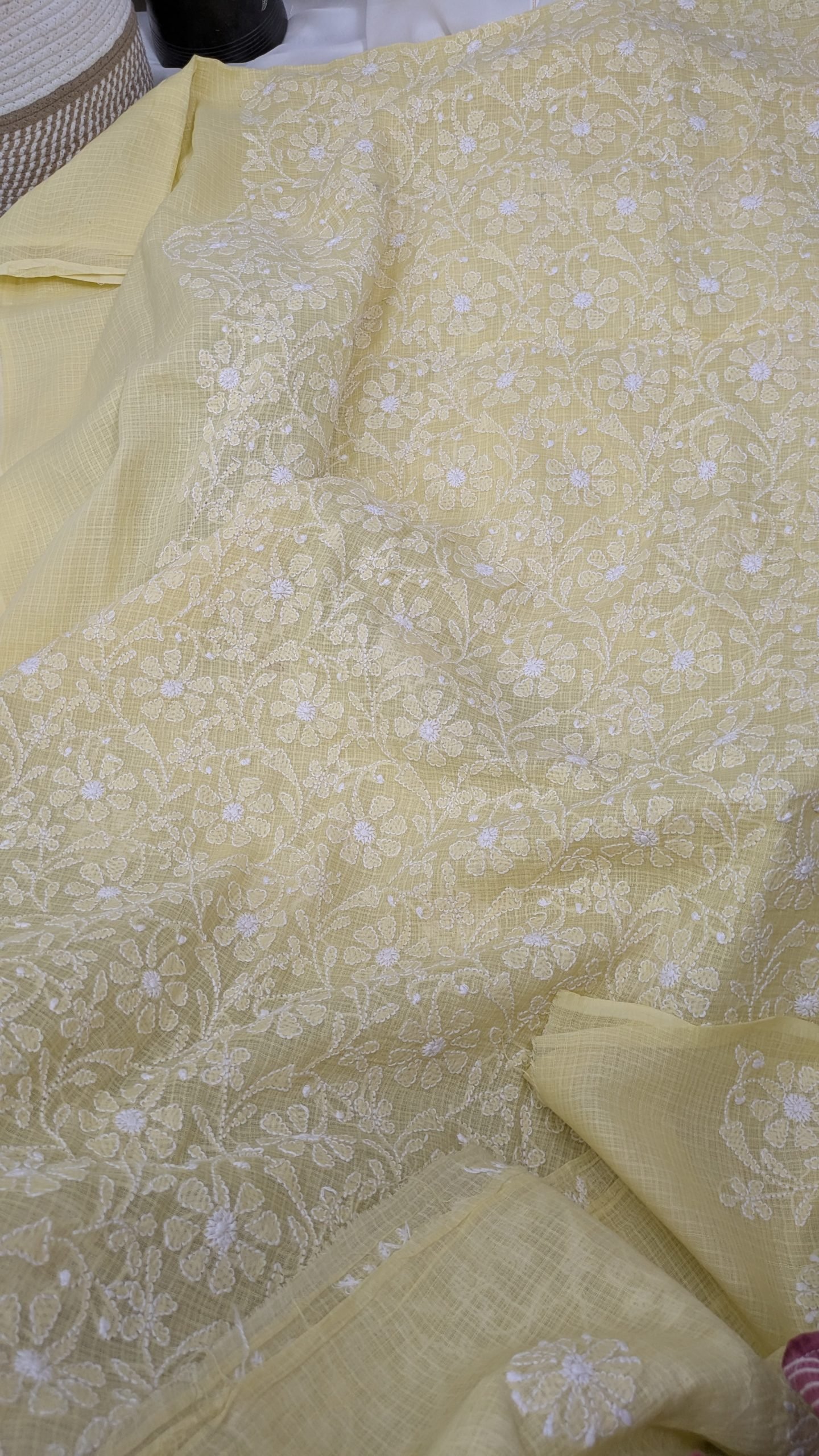 KOTA COTTON UNSTITCHED KURTA FABRIC - Image 2