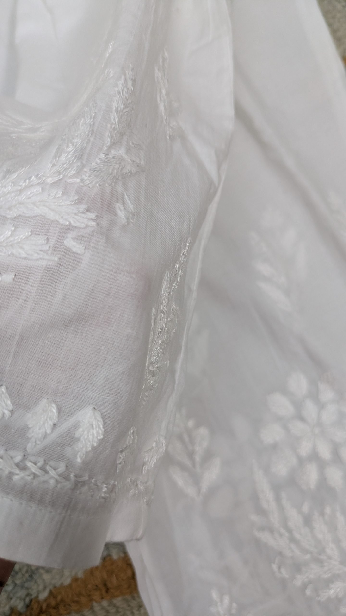 MUL COTTON CHIKANKARI PANT - Image 4